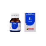 Bakson's Homeopathy Biochemic Combination 11 Tablets