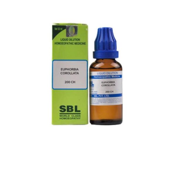 SBL Homeopathy Euphorbia Corollata Dilution
