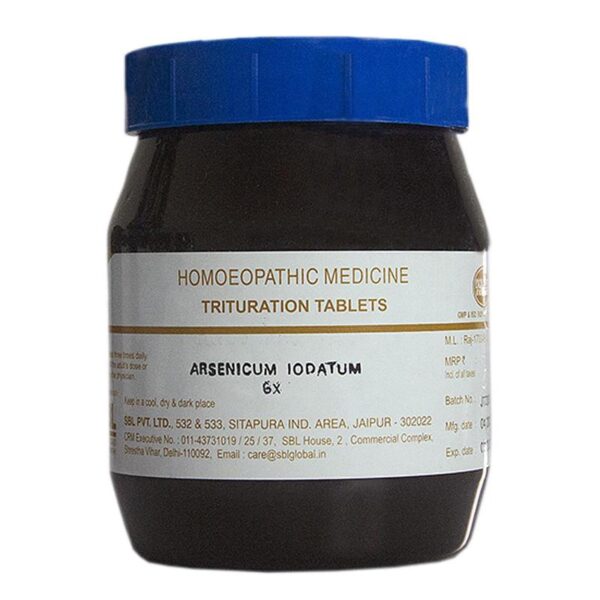 SBL Homeopathy Arsenicum Iodatum LM Potency Dilution