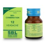 SBL Homeopathy Bio-Combination 12 Bio-Combinations