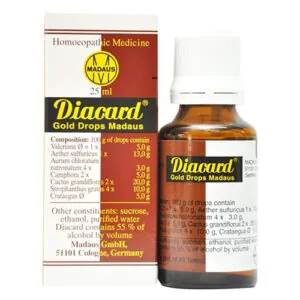 Adel Homeopathy Diacard Gold Madaus Drops -25 ml