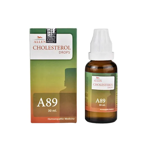 Allen Homeopathy A89 Cholesterol Drops