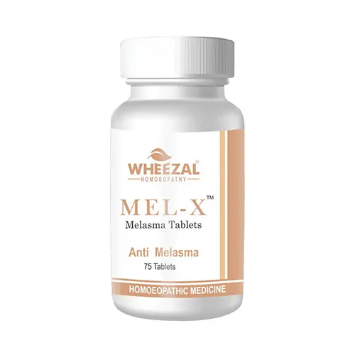Wheezal Homeopathy Mel-X Melasma Tablets