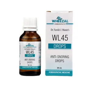 Wheezal Homeopathy WL45 Anti Snoring Drops