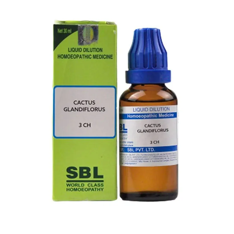SBL Homeopathy Cactus Grandiflorus Dilution