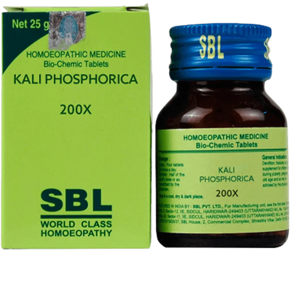 SBL Homeopathy Kali Phosphoricum Biochemic Tablets