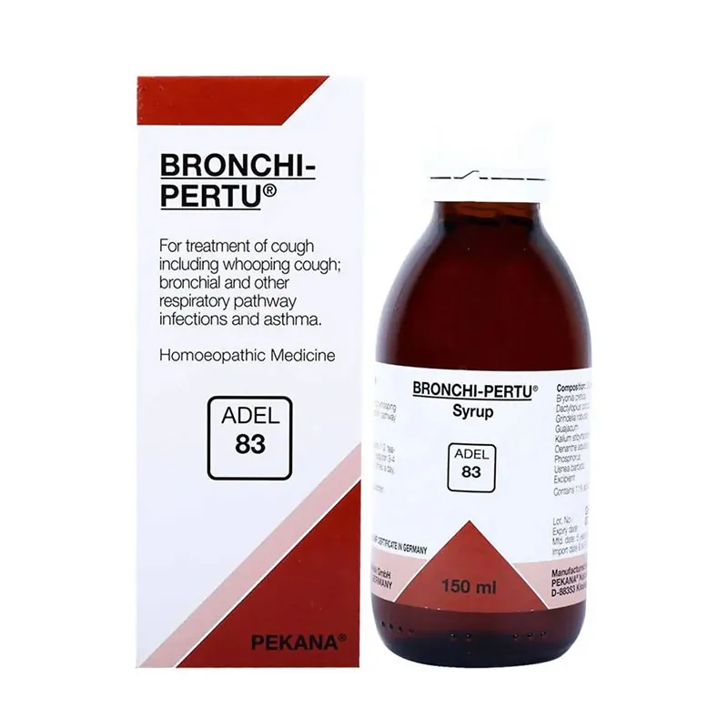 16 Adel Homeopathy 83 Bronchi-Pertu Syrup