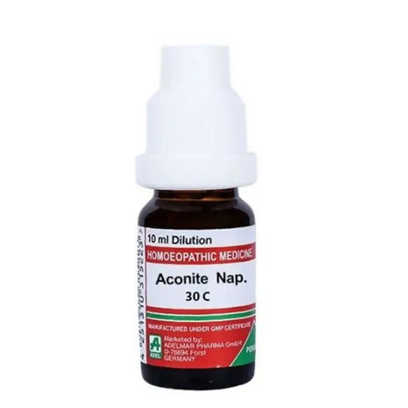 Adel Homeopathy Aconite Nap Dilution