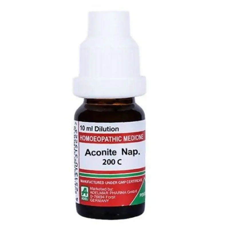Adel Homeopathy Aconite Nap Dilution