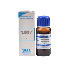 SBL Homeopathy Aspidosperma Quebracho Mother Tincture Q