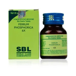 SBL Homeopathy Ferrum Phosphorica Biochemic Tablets