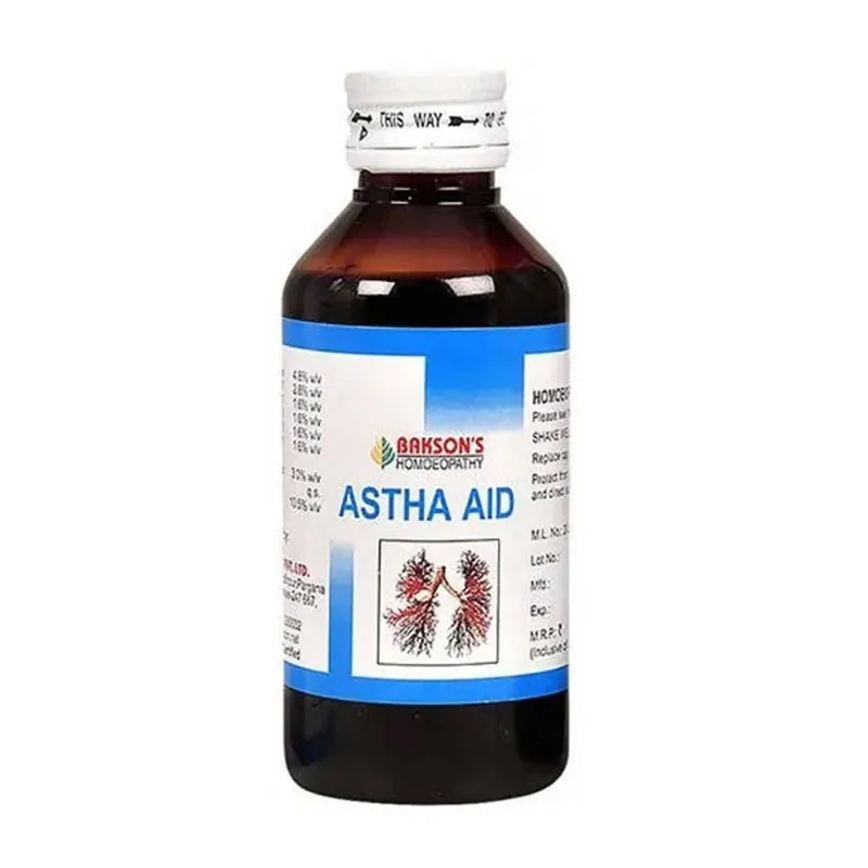 Bakson's Homeopathy Astha Aid Syrup