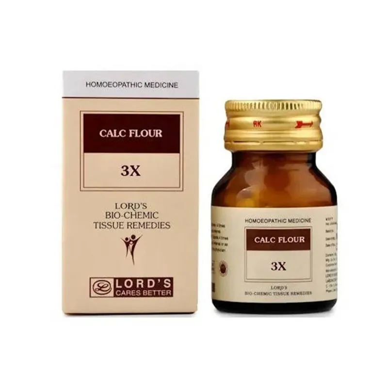 Lord's Homeopathy Calc Flour Biochemic Tablets