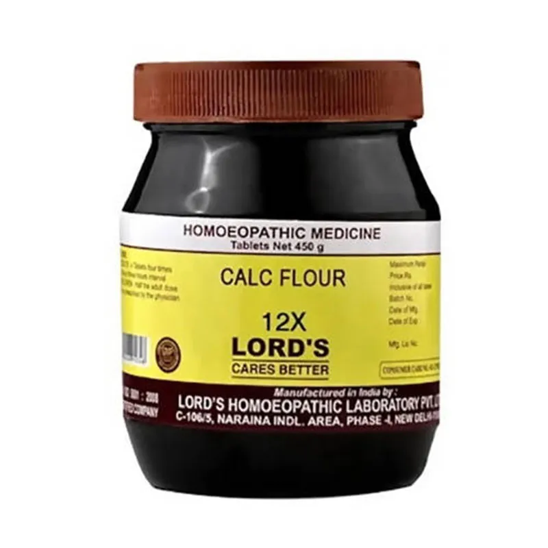 Lord's Homeopathy Calc Flour Biochemic Tablets