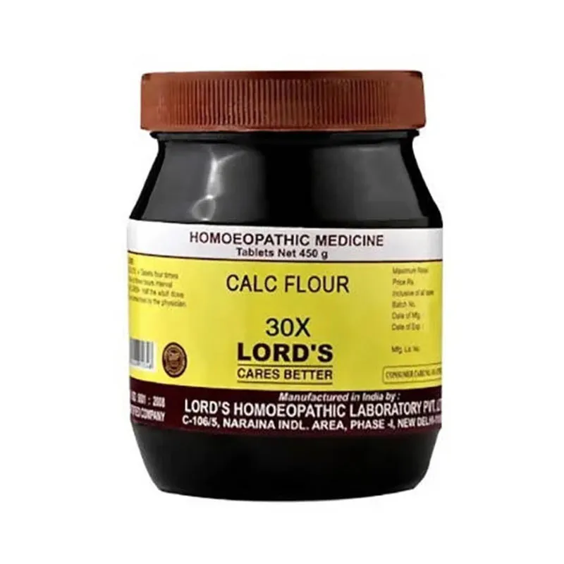 Lord's Homeopathy Calc Flour Biochemic Tablets