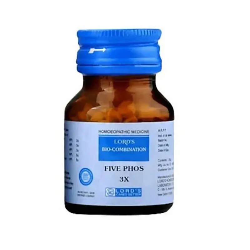 Lord's Homeopathy Five Phos Biocombination Tablets