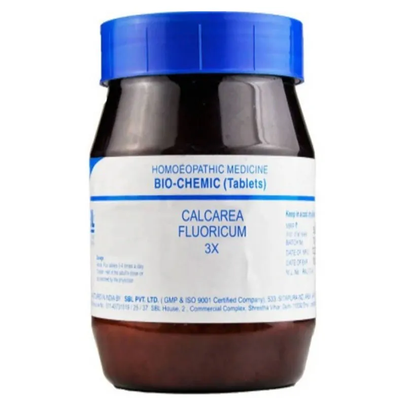 SBL Homeopathy Calcarea Fluorica Biochemic Tablet