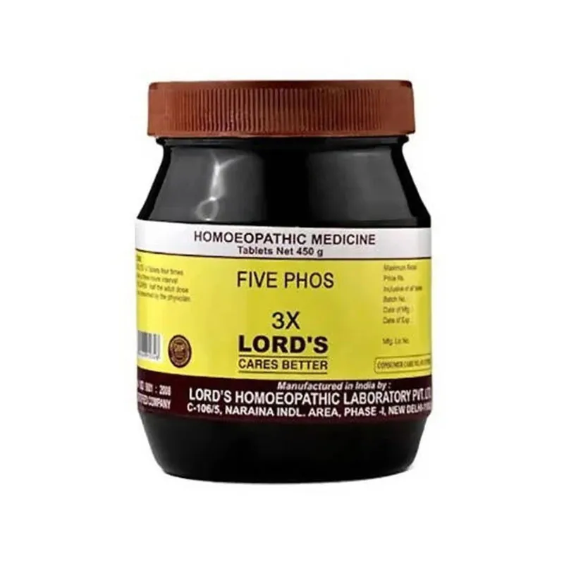 Lord's Homeopathy Five Phos Biocombination Tablets