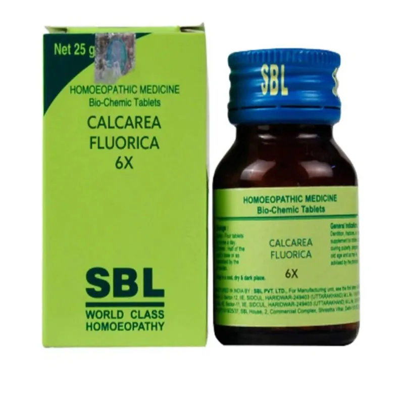 SBL Homeopathy Calcarea Fluorica Biochemic Tablet