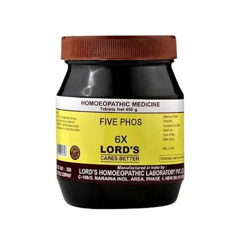 Lord's Homeopathy Five Phos Biocombination Tablets