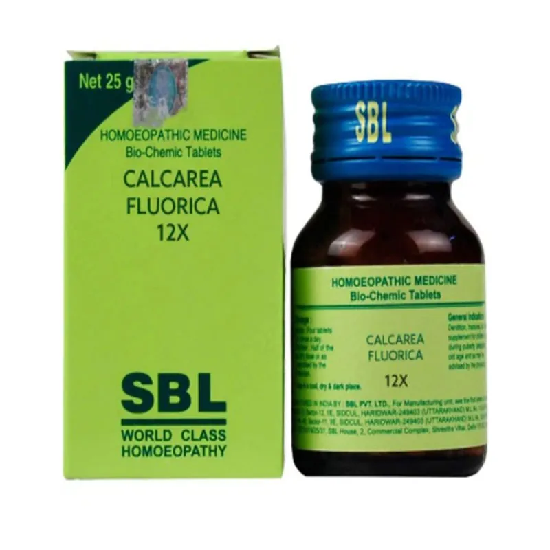 SBL Homeopathy Calcarea Fluorica Biochemic Tablet