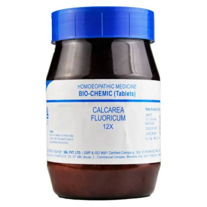 SBL Homeopathy Calcarea Fluorica Biochemic Tablet