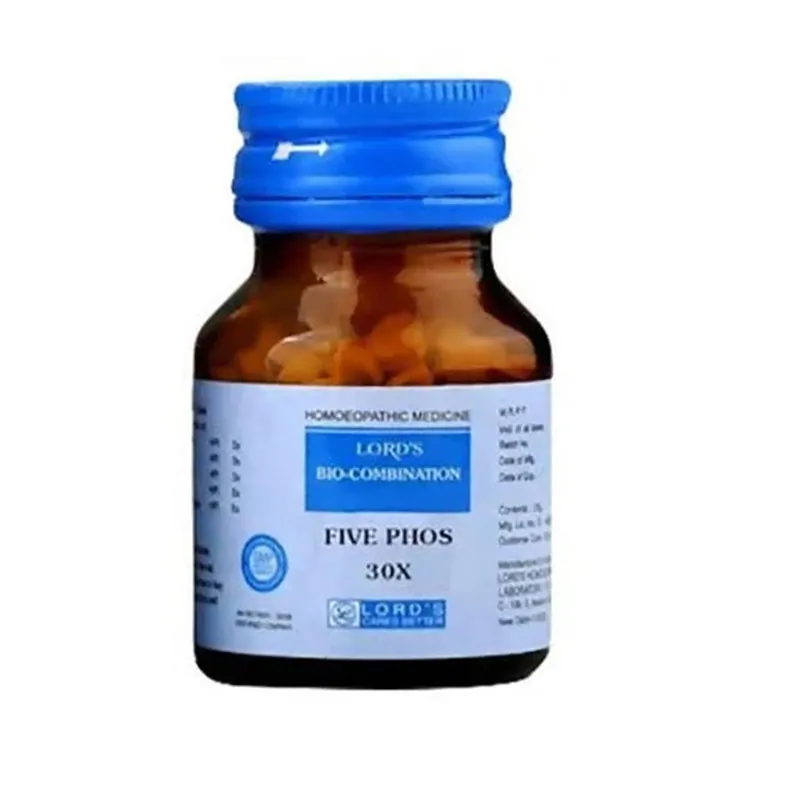 Lord's Homeopathy Five Phos Biocombination Tablets