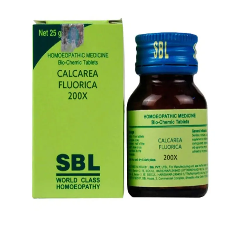 SBL Homeopathy Calcarea Fluorica Biochemic Tablet