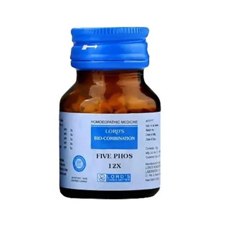 Lord's Homeopathy Five Phos Biocombination Tablets
