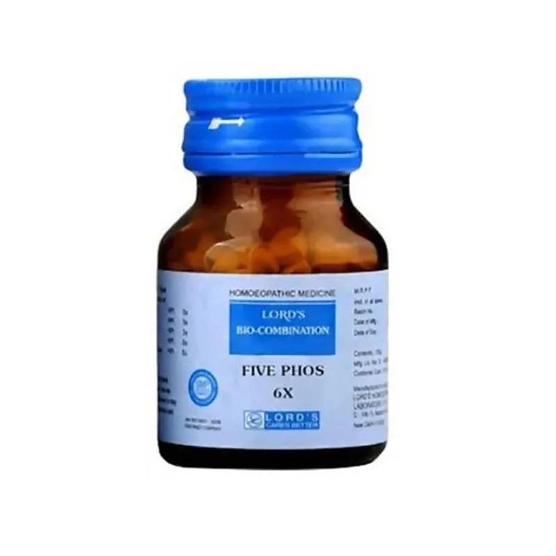 Lord's Homeopathy Five Phos Biocombination Tablets