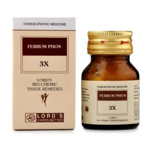 Lord's Homeopathy Ferrum Phos Biochemic Tablets