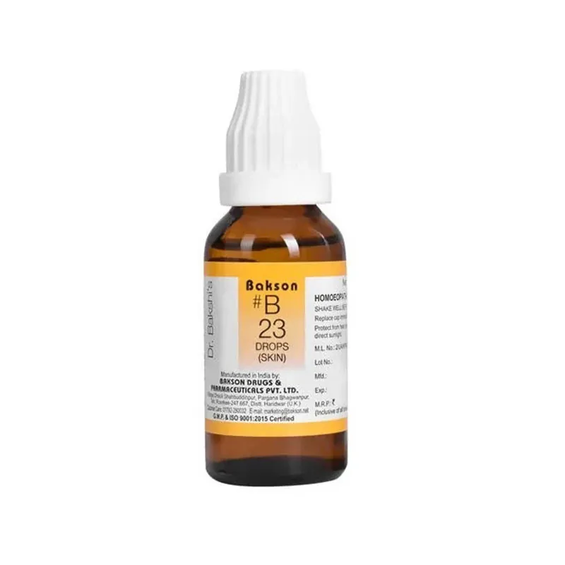 Bakson's Homeopathy B23 Drops