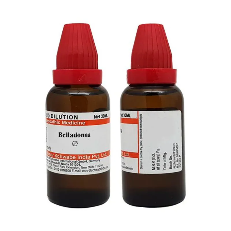Dr Willmar Schwabe India Belladonna Dilution