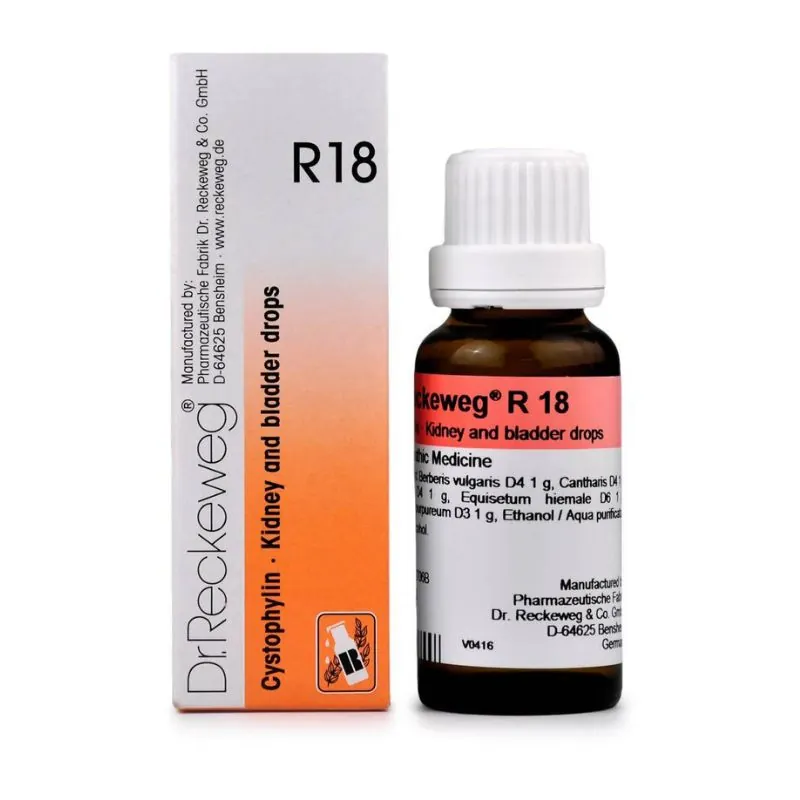 Dr. Reckeweg R18 Kidney and Bladder Drops