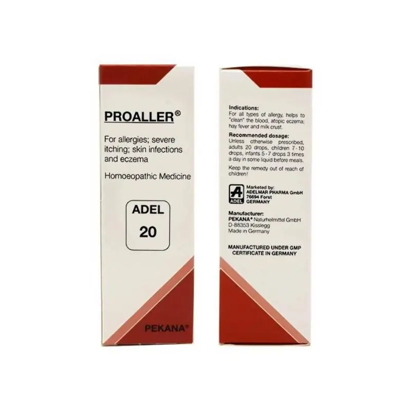 Adel Homeopathy 20 Proaller Drop