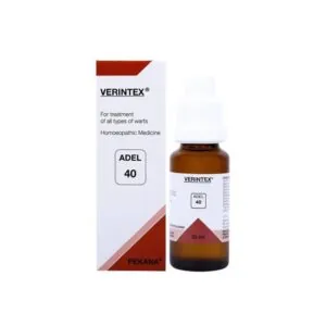 Adel Homeopathy 40 Verintex Drops