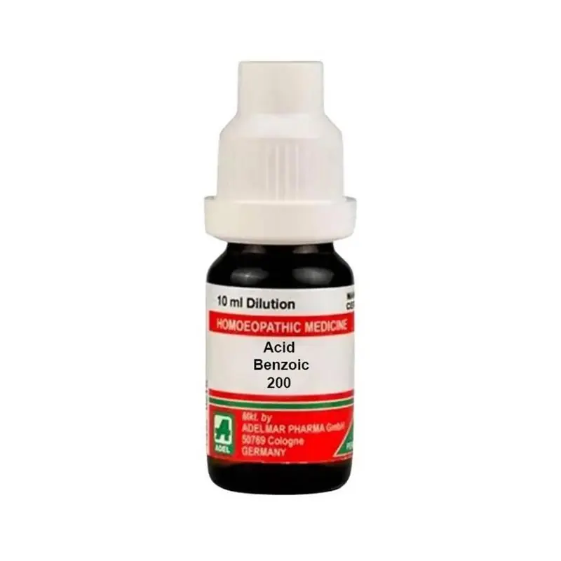 Adel Homeopathy Acid Benzoic Dilution