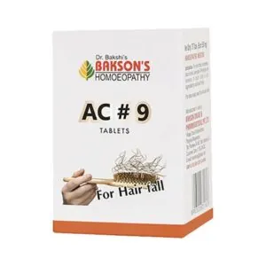 Bakson's Homeopathy AC#9 Tablets