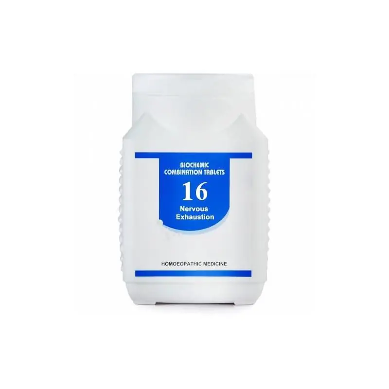 Bakson's Homeopathy Biochemic Combination 16 Tablets
