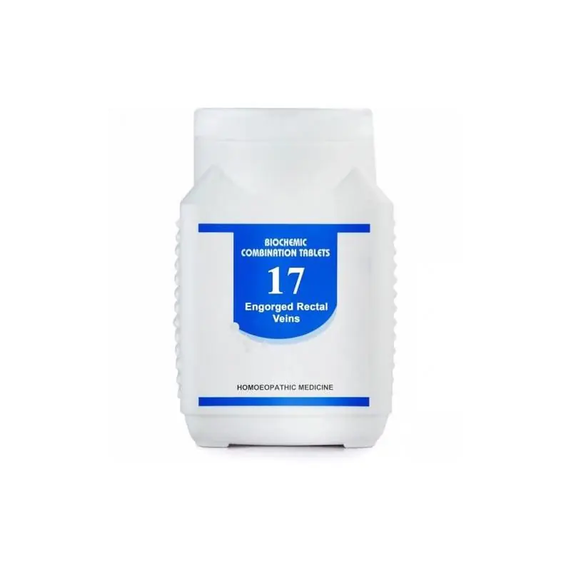 Bakson's Homeopathy Biochemic Combination 17 Tablets
