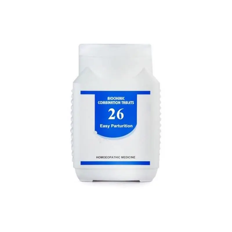 Bakson's Homeopathy Biochemic Combination 26 Tablets