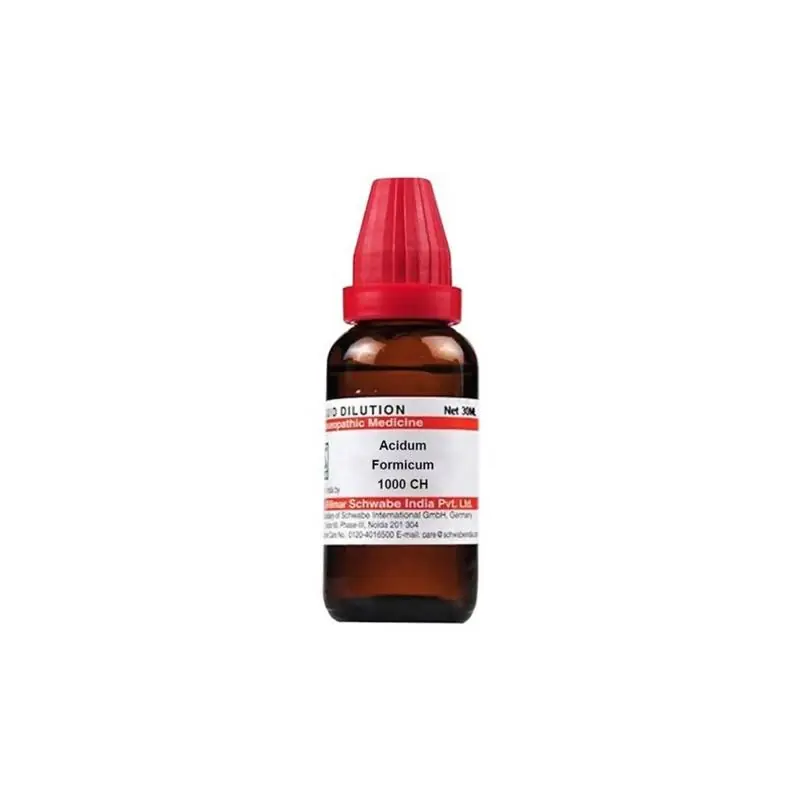 Dr Willmar Schwabe India Acidum Formicum Dilution