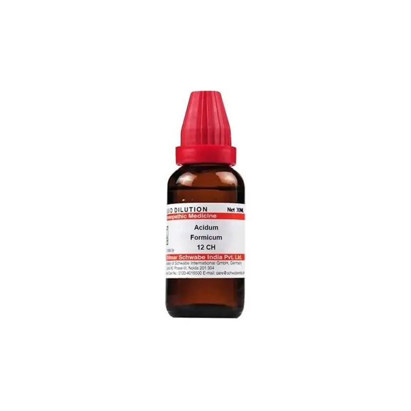 Dr Willmar Schwabe India Acidum Formicum Dilution