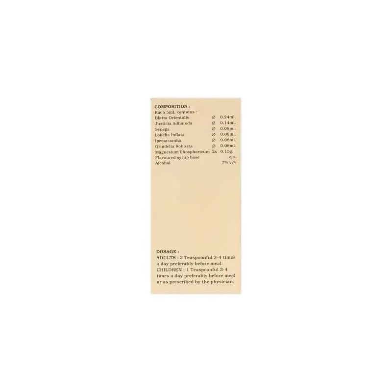 Lord's Homeopathy Asthamin Syrup