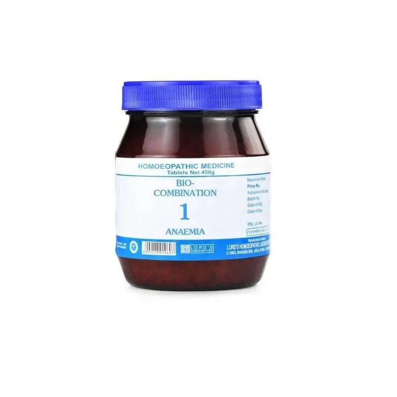 Lord's Homeopathy Bio Combination No 1 Tablets