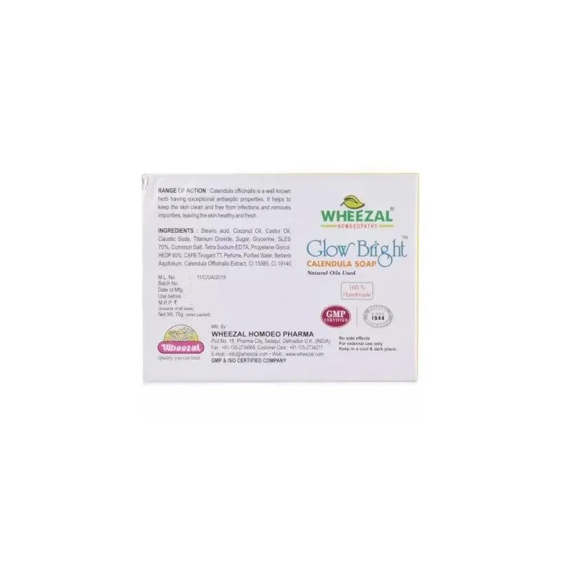 Wheezal Glow Bright Calendula Soap