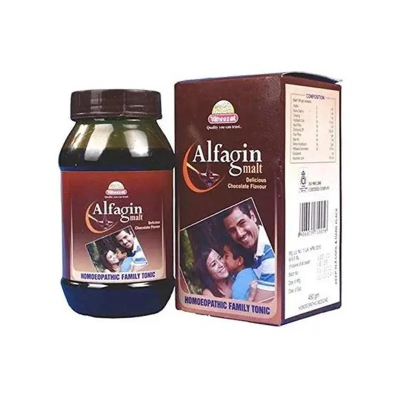 Wheezal Homeopathy Alfagin Malt Delicious Chocolate