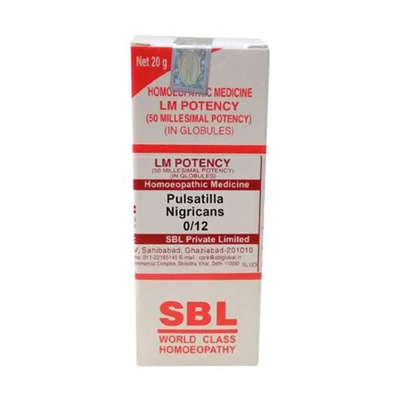 SBL Homeopathy Pulsatilla Nigricans LM Potency