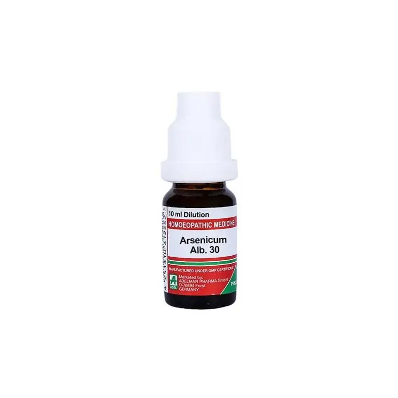 Adel Homeopathy Arsenicum Alb Dilution