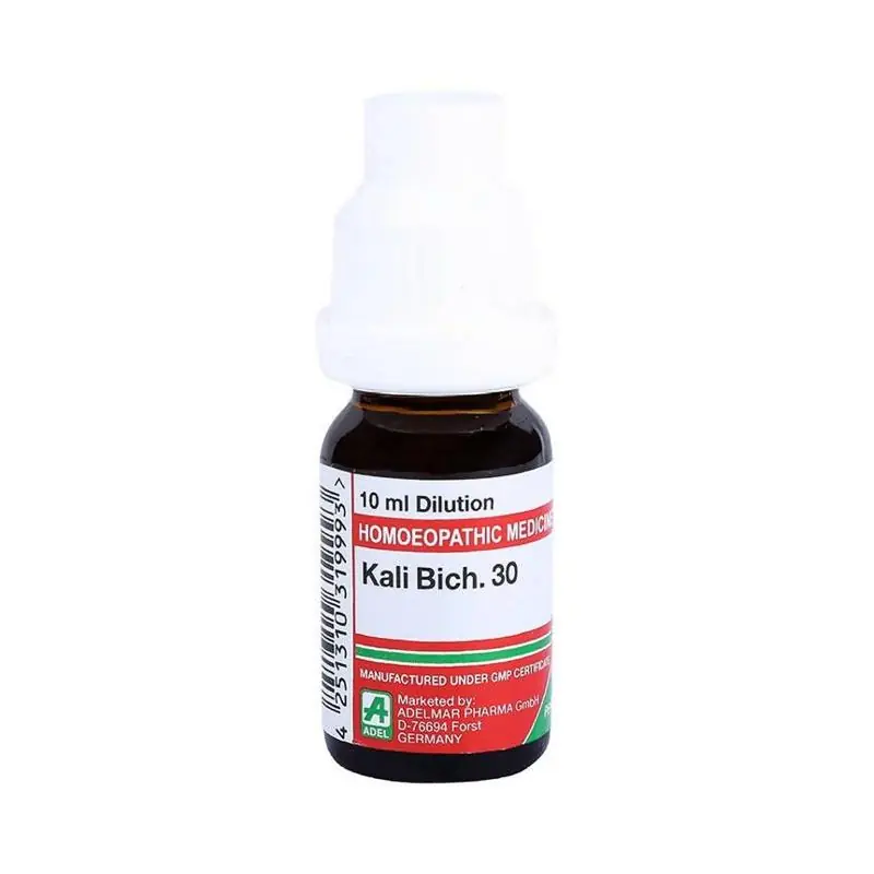 Adel Homeopathy Kali Bich. Dilution